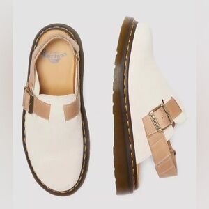 Dr. Martens JORGE II SUEDE & LEATHER SLINGBACK MULES